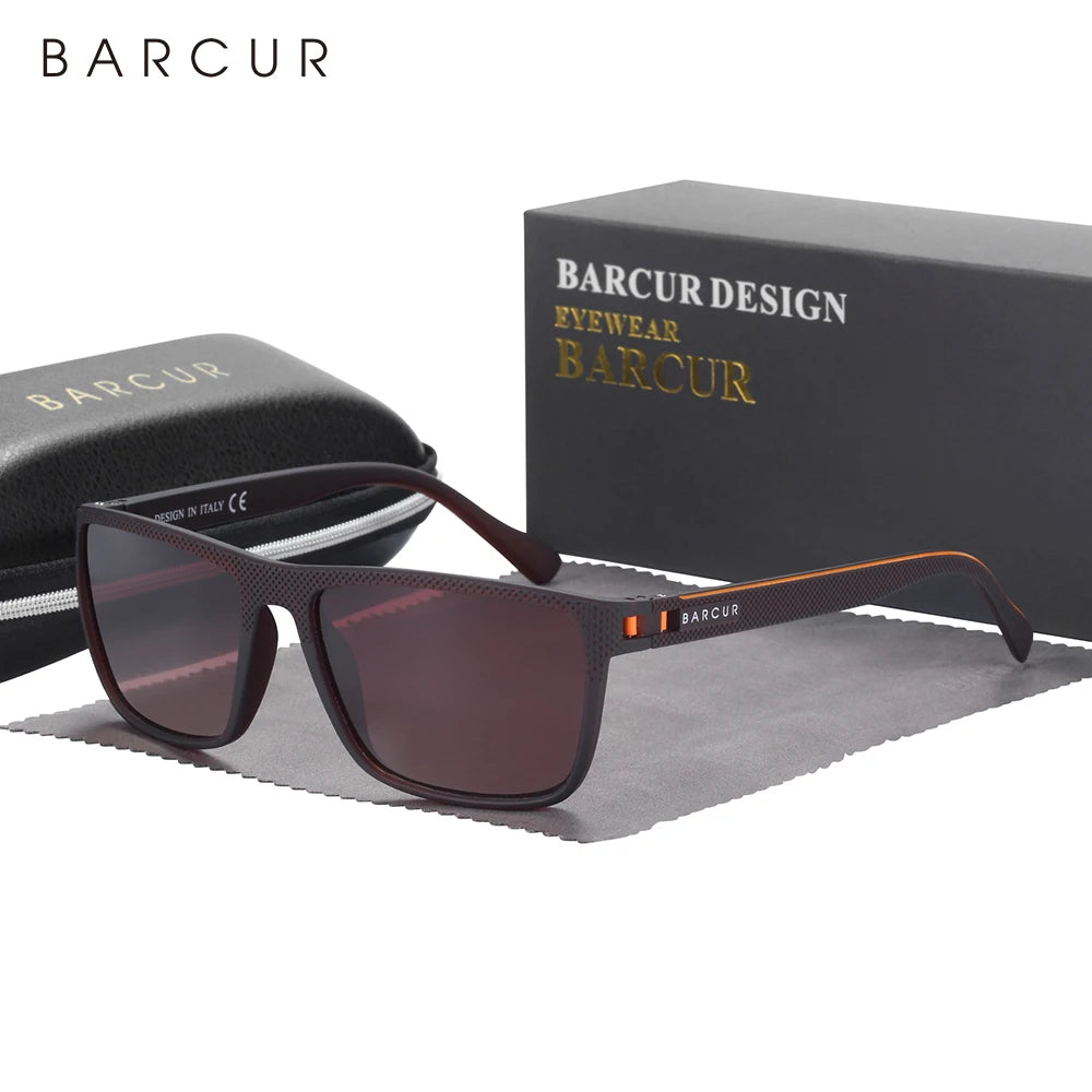 BARCUR Gafas de Sol Polarizadas – Ultraligeras TR90 para Viaje y Outdoor