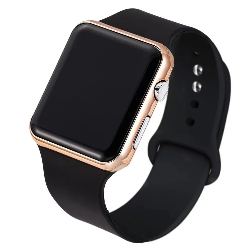 Reloj Deportivo Digital LED – Unisex, Estilo Militar y Casual