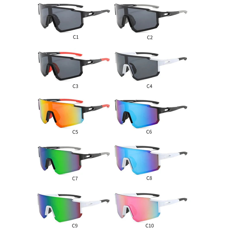 Rexxar Gafas de Ciclismo y Outdoor – Protección UV400 para Deporte y Aventura