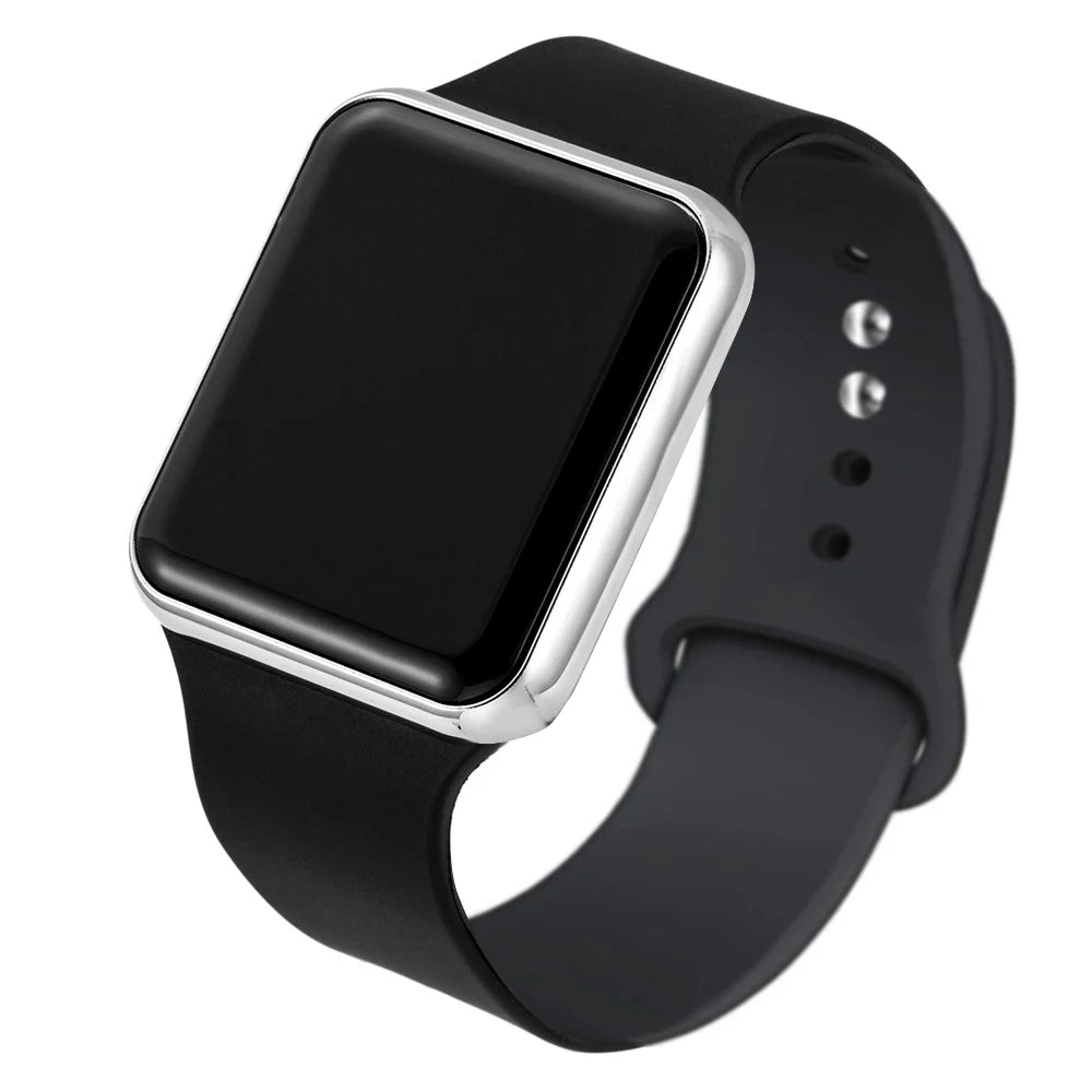 Reloj Deportivo Digital LED – Unisex, Estilo Militar y Casual