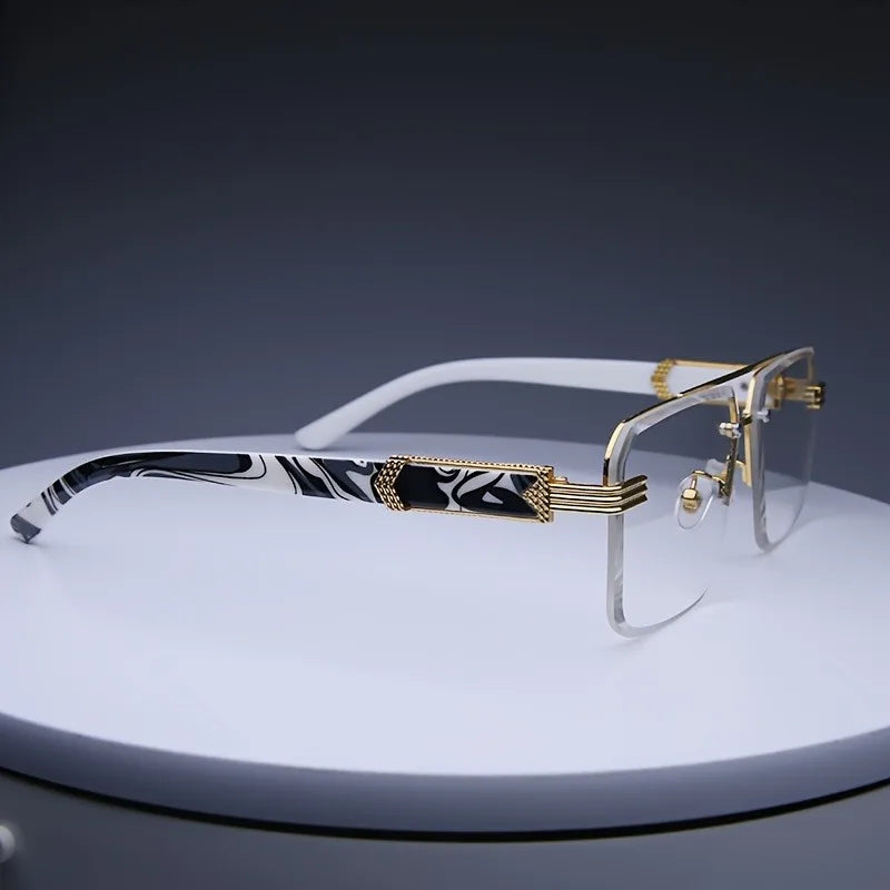Gafas de Sol Sin Montura – Estilo Clásico y Minimalista Unisex