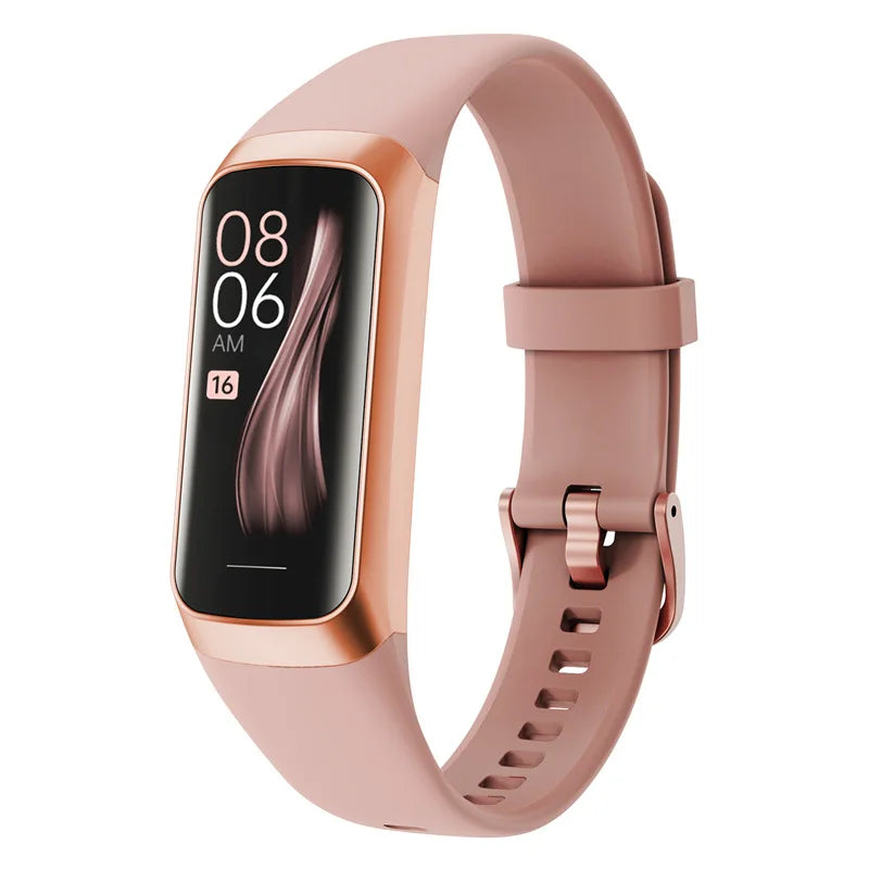 Pulsera Inteligente AMOLED – Monitor de Oxígeno en Sangre y Salud