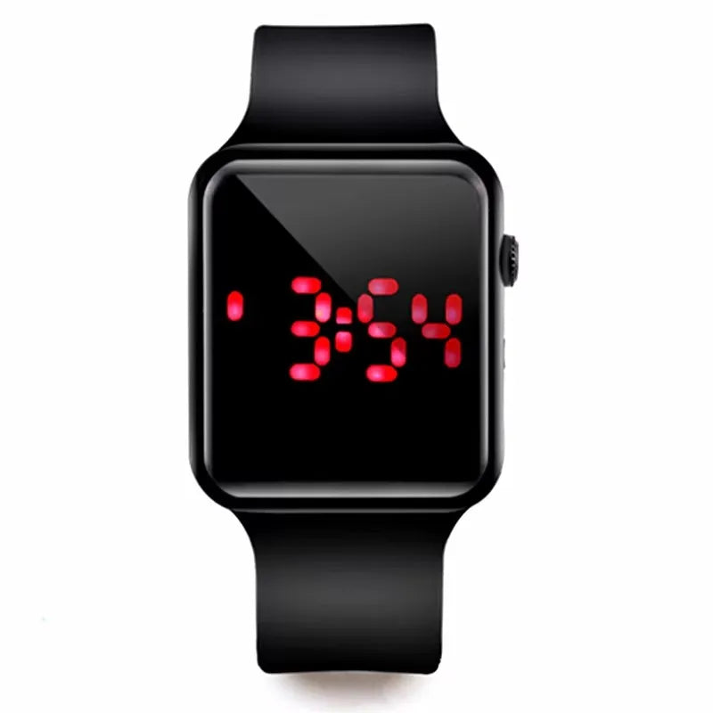Reloj Deportivo Digital LED – Unisex, Estilo Militar y Casual