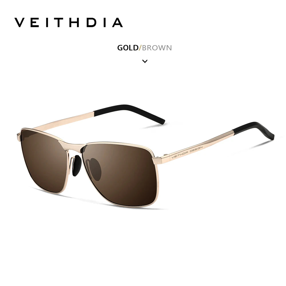 VEITHDIA Gafas de Sol Vintage Polarizadas – Estilo Clásico con Protección UV400