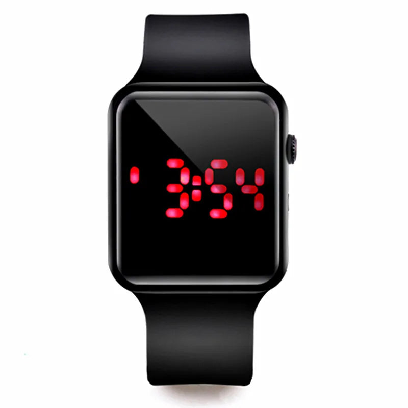 Reloj Deportivo Digital LED – Unisex, Estilo Militar y Casual
