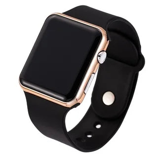 Reloj Deportivo Digital LED – Unisex, Estilo Militar y Casual